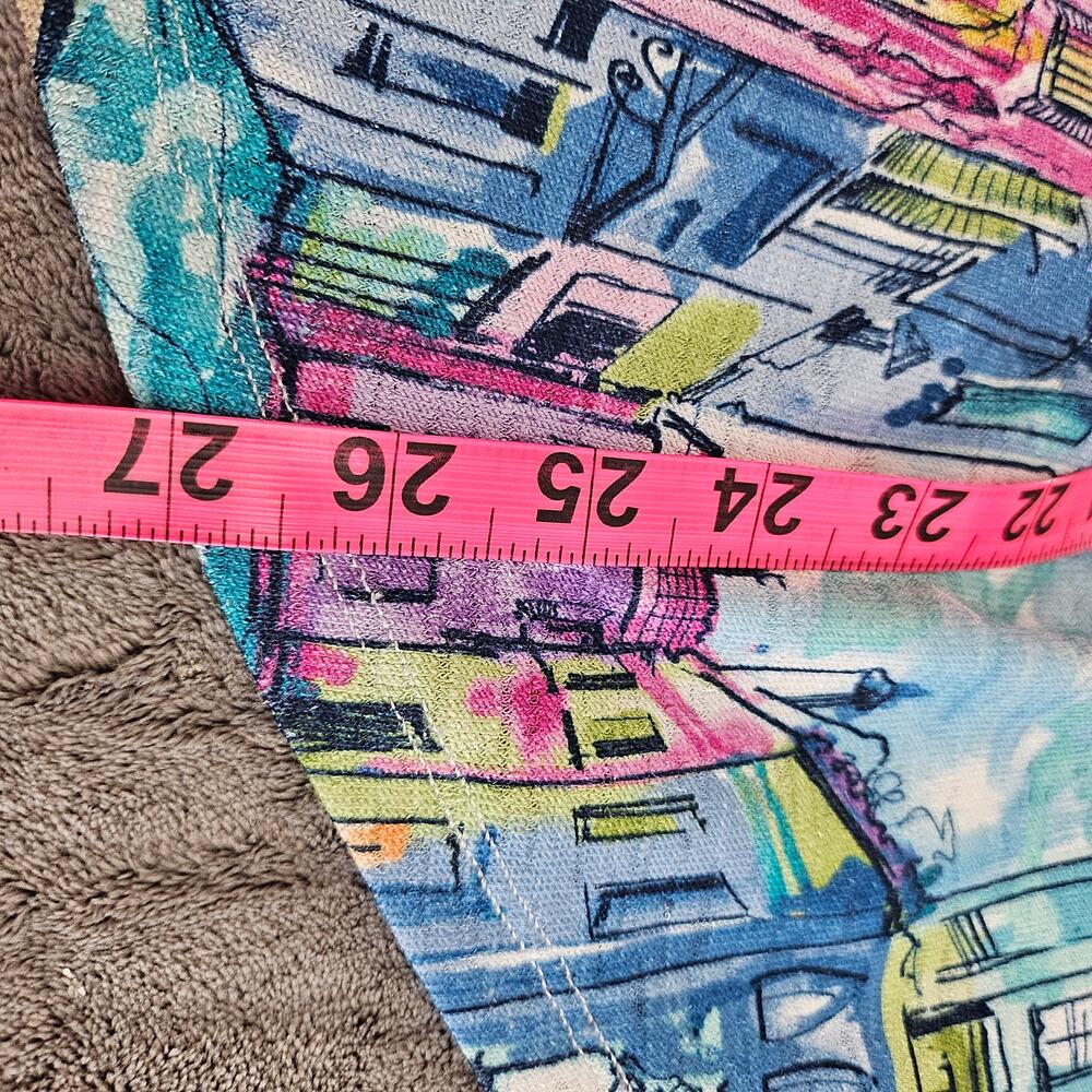 Alfred Dunner Petite L Asymmetrical 3/4 Sleeve Shirt - Picture 9 of 9